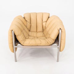 2025 Faye Toogood for Hem Puffy Lounge Chair in Sand Leather