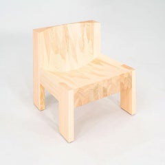 2025 Max Lamb for Vaarnii 005 Lounge Chair in Solid Pine