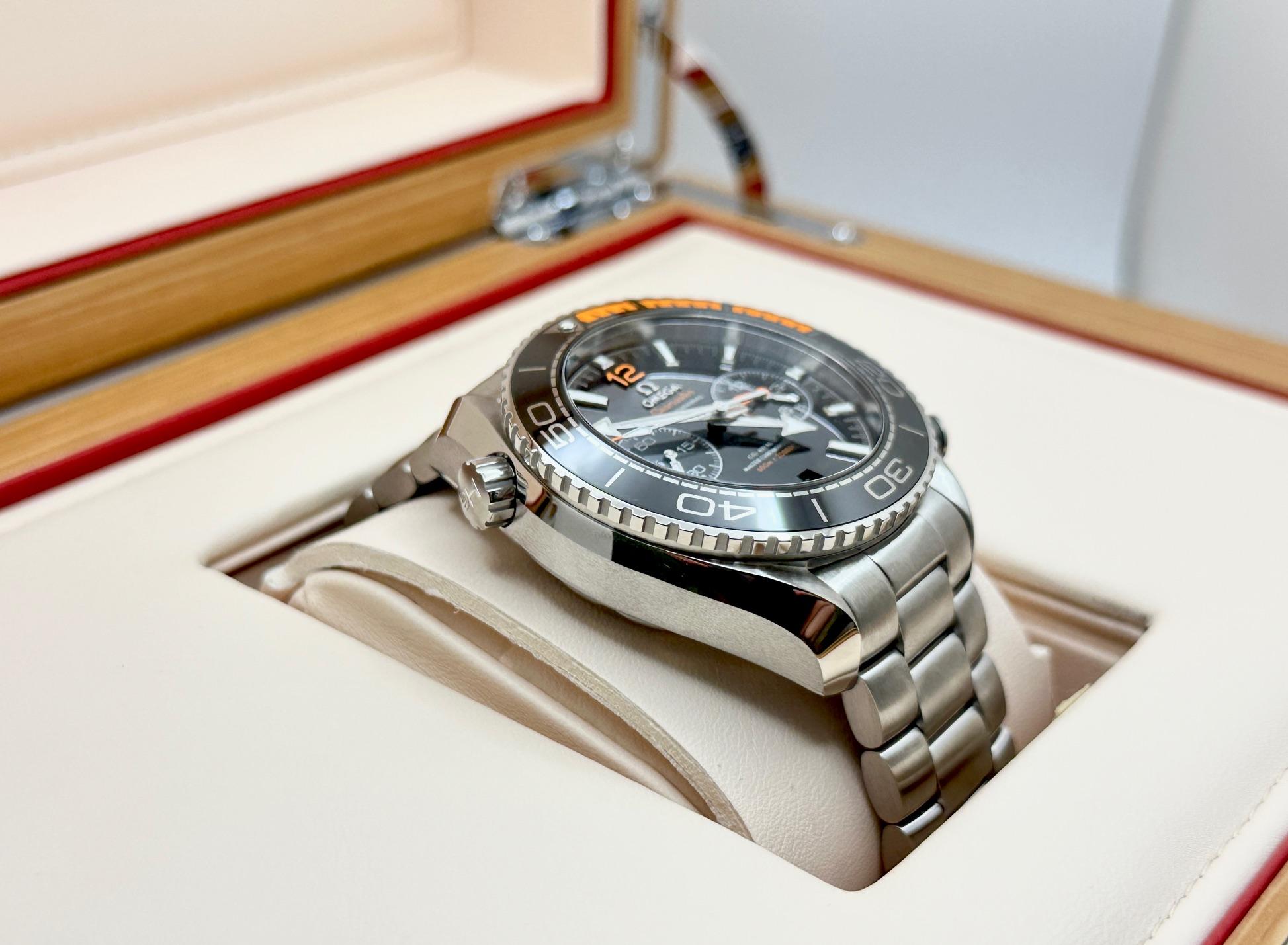 2025 NEW Omega Seamaster Planet Ocean 215.30.46.51.01.002 Stainless Box Paper For Sale 2
