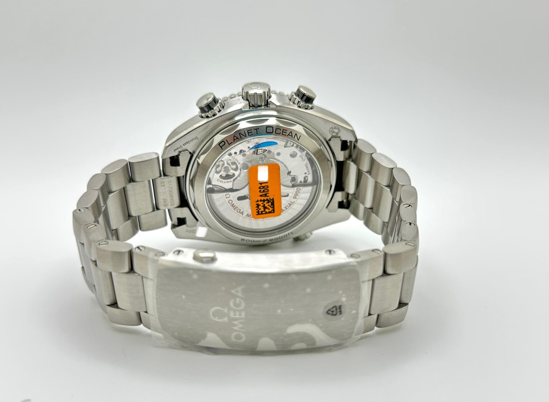 2025 NEW Omega Seamaster Planet Ocean 215.30.46.51.01.002 Stainless Box Paper For Sale 3