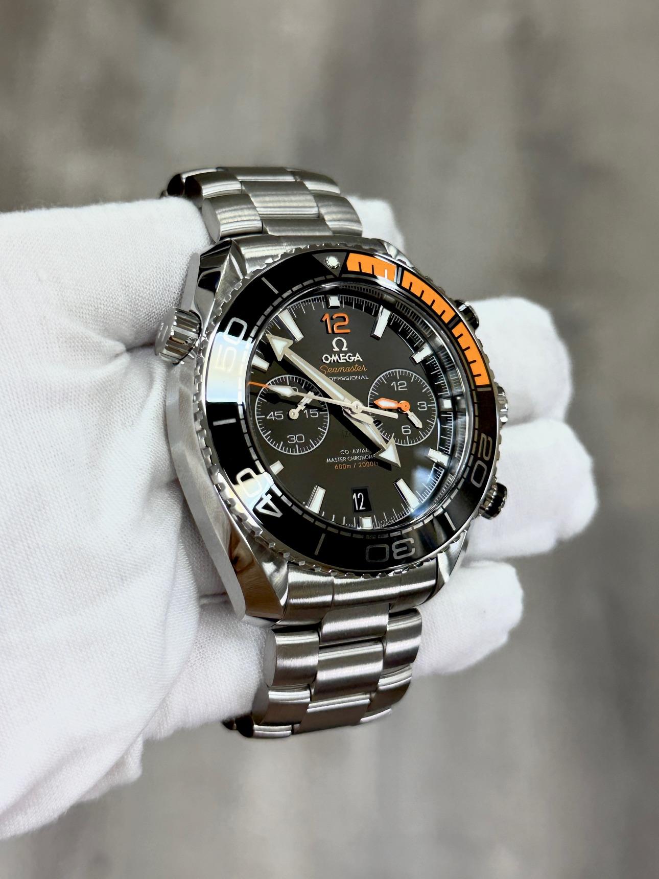2025 NEW Omega Seamaster Planet Ocean 215.30.46.51.01.002 Stainless Box Paper For Sale 5