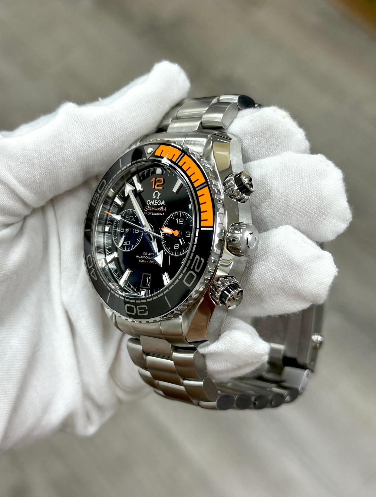2025 NEW Omega Seamaster Planet Ocean 215.30.46.51.01.002 Stainless Box Paper For Sale 6