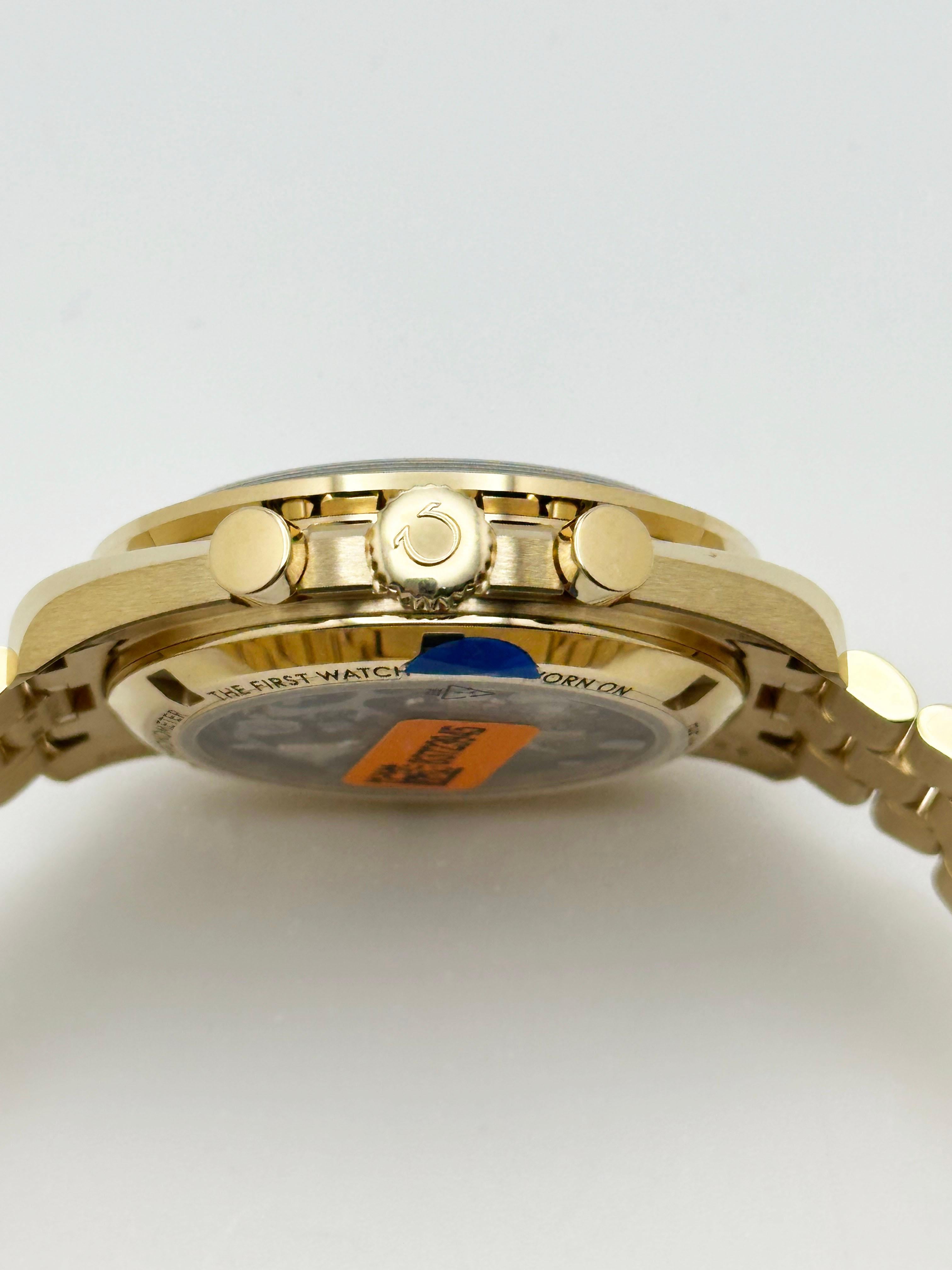 2025 NUEVO Omega Speedmaster Moonwatch 310.60.42.50.10.001 Moonshine Oro 18K 42mm en venta 8