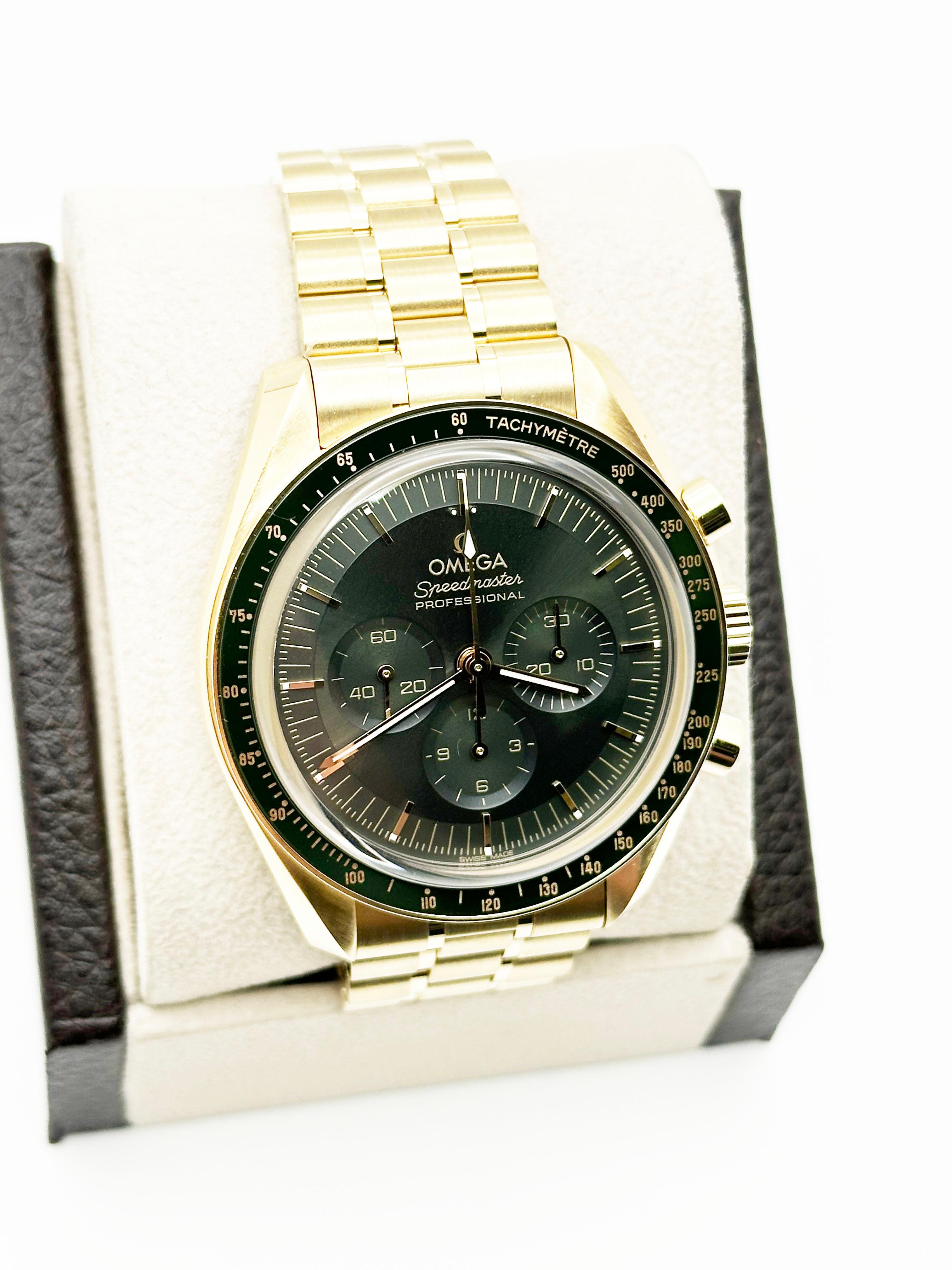 2025 NUEVO Omega Speedmaster Moonwatch 310.60.42.50.10.001 Moonshine Oro 18K 42mm en venta 2