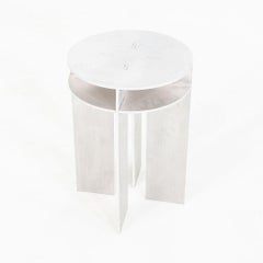 2025 NM13 Stool / Side Table by NM3 in Aluminum