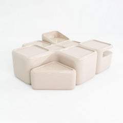 2025 NO GA Module Table Full Set in Brown di Willo Perron