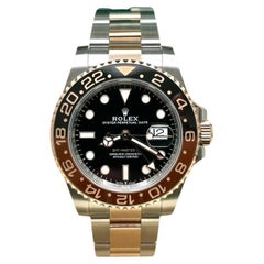 2025 Rolex GMT Master II 126711CHNR Root Beer Oro rosa de 18 quilates Caja de acero Papel