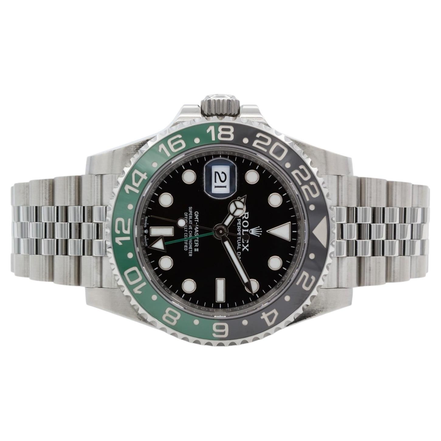 2025 Rolex GMT-Master II "Sprite" 126720VTNR Acciaio inossidabile Giubileo BNP