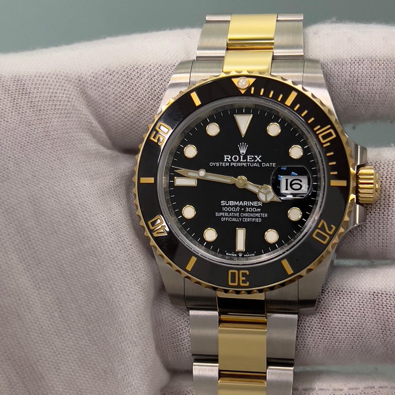 2025 Rolex Submariner 126613LN 41mm Schwarzes Zifferblatt 18K