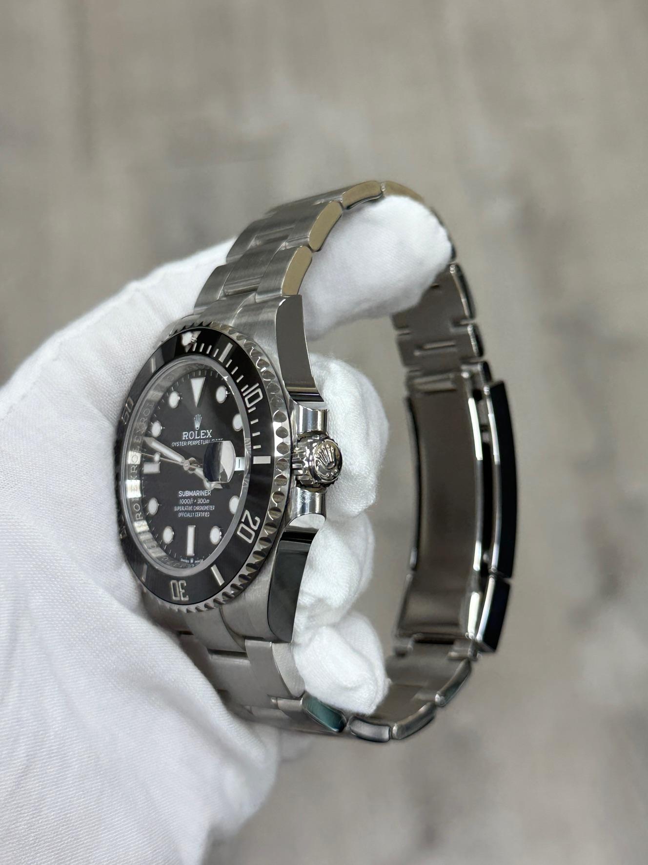 2025 Rolex Submariner Date 126610LN 41mm Black Ceramic Stainless Steel Box Paper For Sale 4