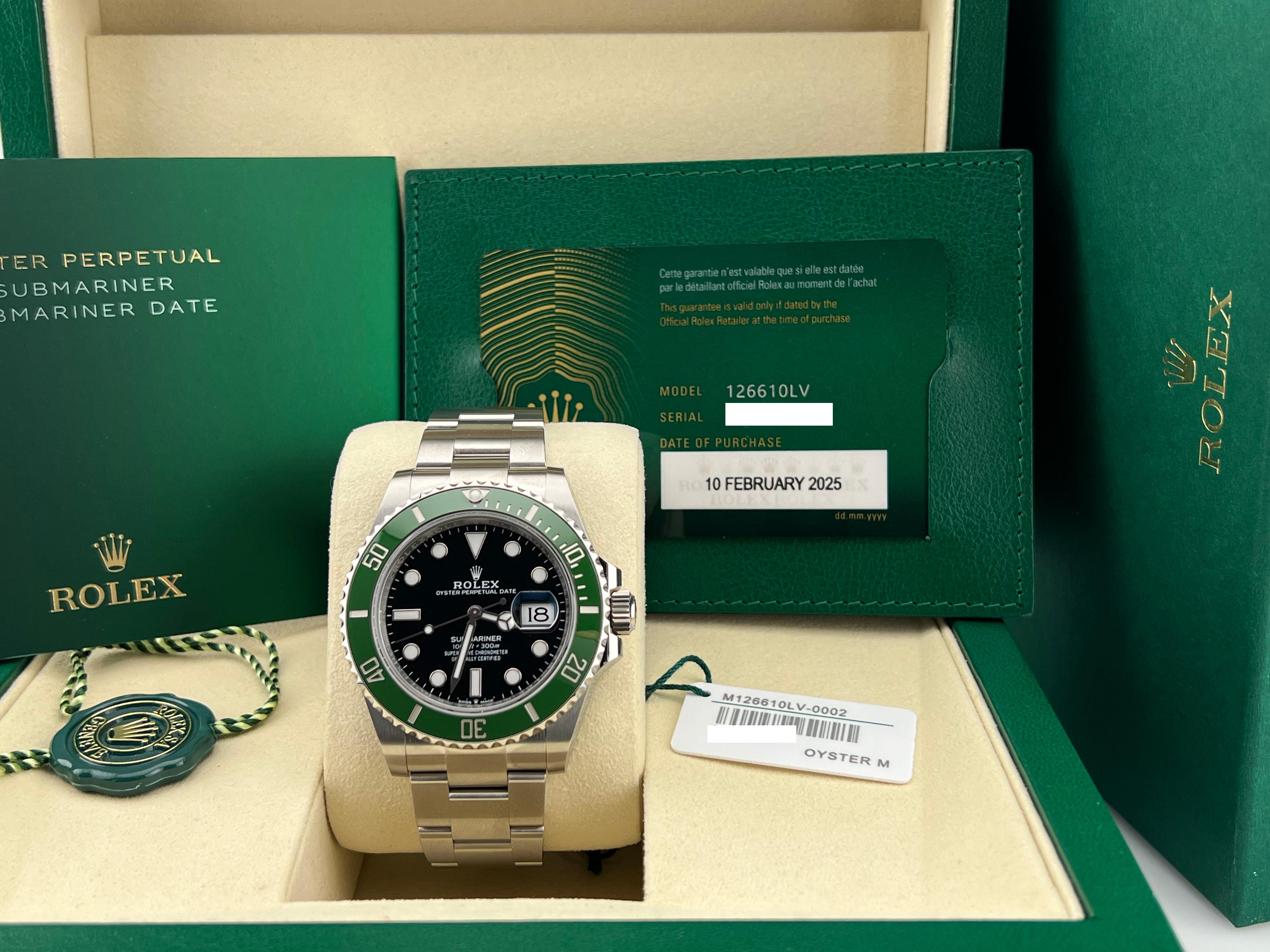 Numéro de style : 126610LV 



Année : 2025

 

Modèle:Rolex Submariner 