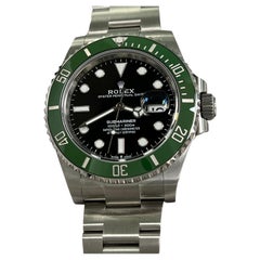 2025 Rolex Submariner Starbucks 126610LV Green Ceramic Steel Box Paper 41mm