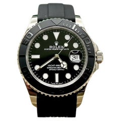 2025 Rolex Yacht Master 226659 18K Weißgold Schwarz Keramik 42mm Oysterflex