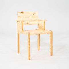 2025 Ronan Bouroullec for Vaarnii 016 Maasto Dining Armchair in Solid Scots Pine