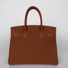 2026 Hermès Gold Togo Birkin 30 GHW