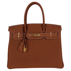 2026 Hermès Gold Togo Birkin 30 GHW