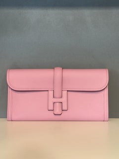 2026 Hermès "Jige" Elan Mauve Sylvestre, modello raro