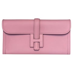 2026 Hermès "Jige" Elan Mauve Sylvestre, modello raro