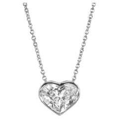 2.02ct Heart Shaped Diamond Pendant
