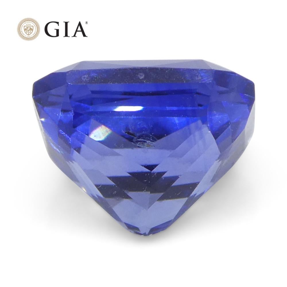 2.02ct Octagonal/Emerald Cut Blue Sapphire GIA Certified Sri Lanka   For Sale 6