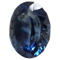 2.29ct Oval Natural No Heat Blue Sapphire