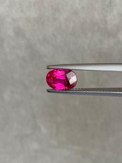 2.03 Carats Mozambique Ruby - oval cut