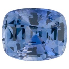 2.03 Ct Blue Sapphire Cushion Loose Gemstone