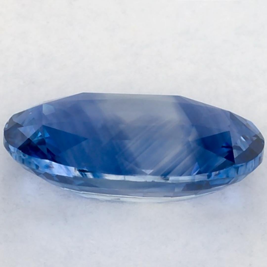 2.03 carati di zaffiro blu ovale sfuso In condizioni Nuovo in vendita a Fort Lee, NJ