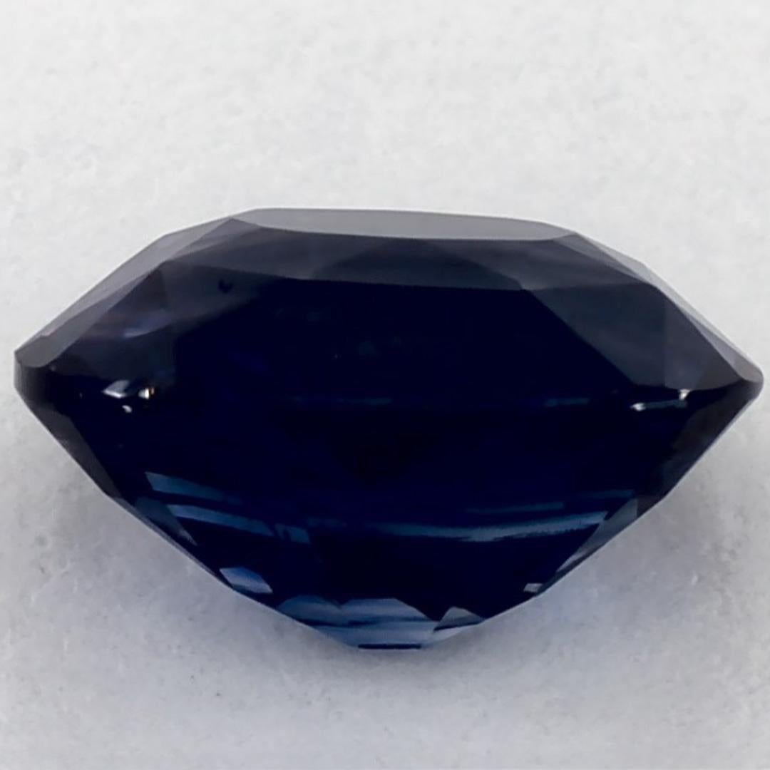 2.03 Karat Blauer Saphir Oval Loser Edelstein im Zustand „Neu“ im Angebot in Fort Lee, NJ