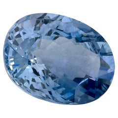 2.03 Karat Blauer Saphir Oval Loser Edelstein