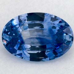 2.03 Ct Blue Sapphire Oval Loose Gemstone