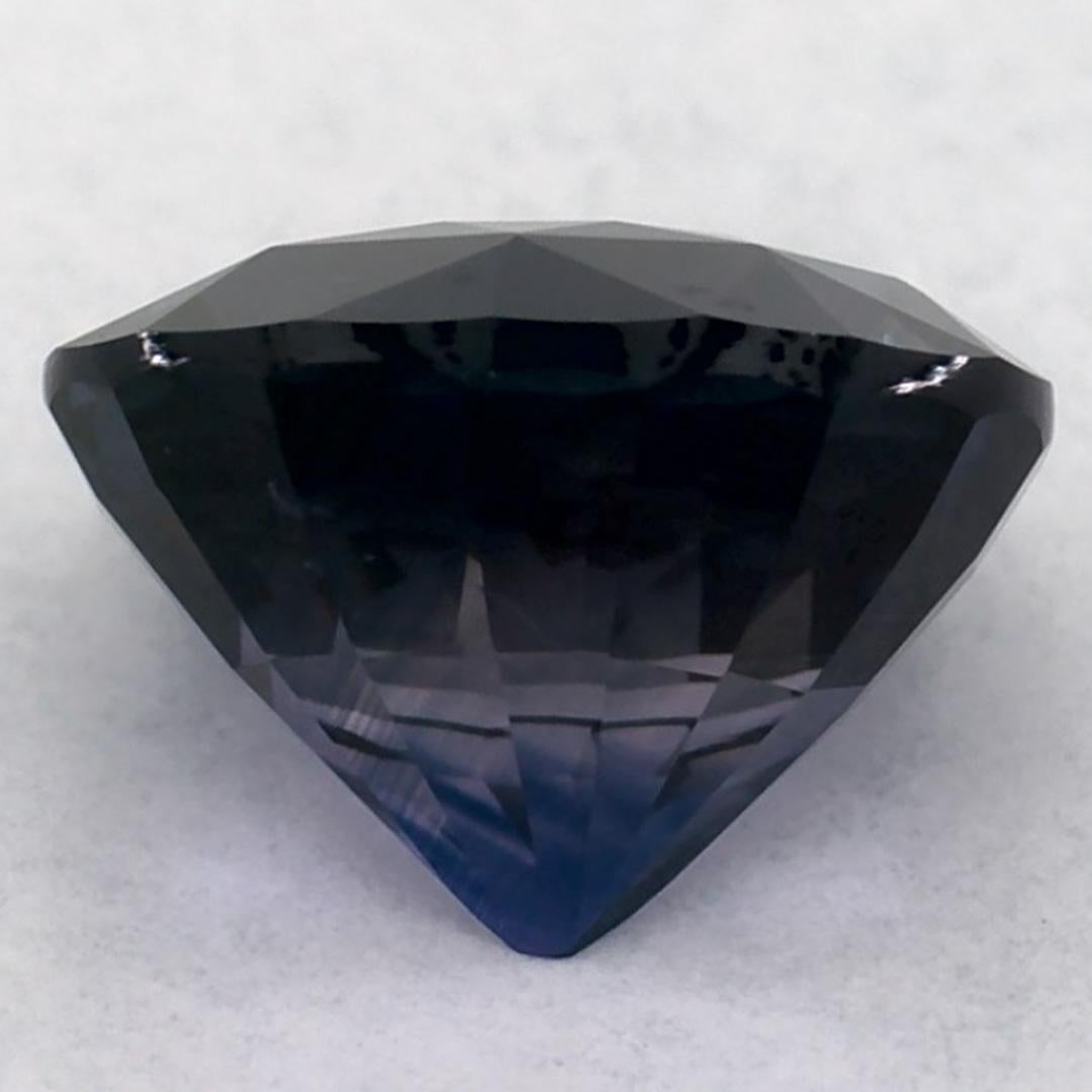 2.03 ct Zafiro Azul Redondo Gema Suelta en Nuevo estado para la venta en Fort Lee, NJ
