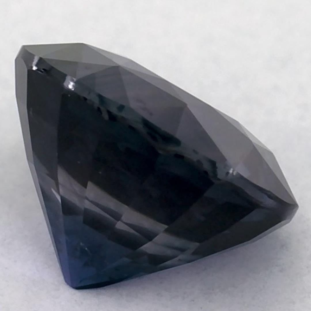 2.03 ct Zafiro Azul Redondo Gema Suelta en venta 1