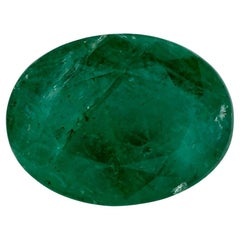 2.03 Ct Emerald Oval Loose Gemstone