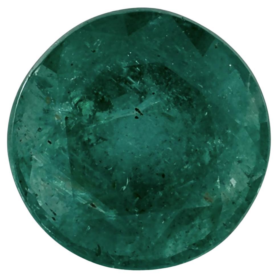 2.03 Ct Emerald Round Loose Gemstone
