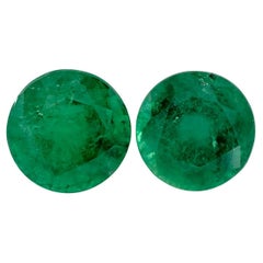 2.03 Ct Emerald Round Loose Gemstone
