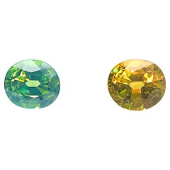 2.03 Ct ICA certified Natural alexandrite Green color full transparent