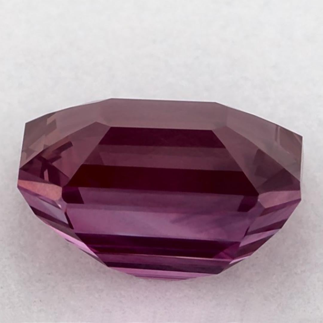 2.03 Ct Pink Sapphire Octagon Loose Gemstone (pierre précieuse en vrac) Neuf - En vente à Fort Lee, NJ