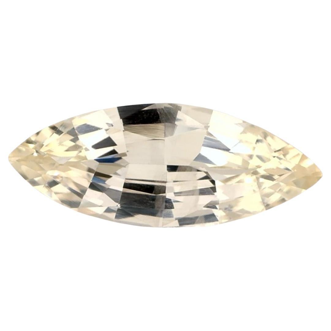 2.03 Ct Yellow Sapphire Marquise Loose Gemstone