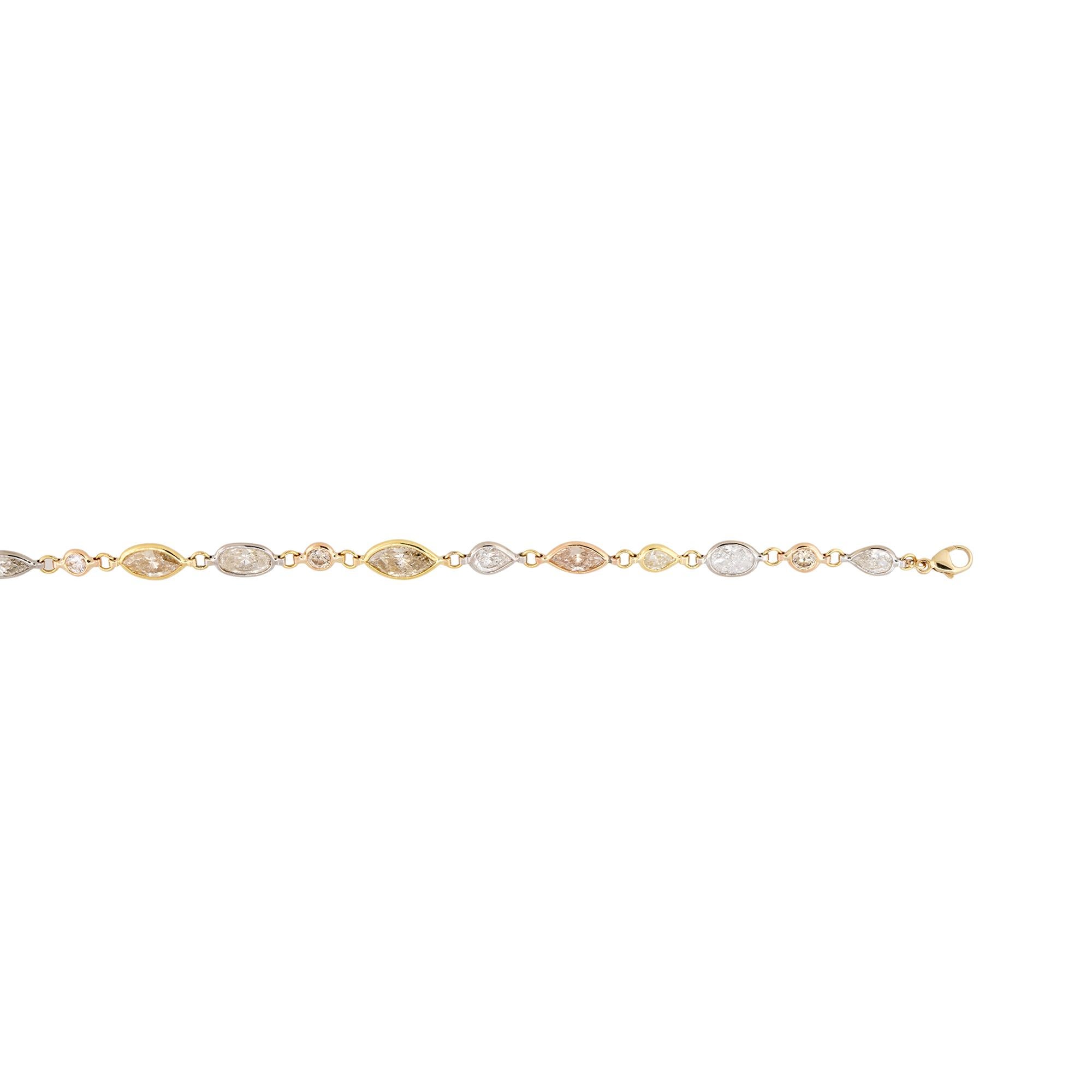 Collana con stazione di diamanti a forma mista in oro 14k Multi-Tone 20,32ctw

Stile: Collana da donna con diamanti in metallo multicolore
Materiale: Oro bianco 14k, oro rosa 14k, oro giallo 14k
Dettagli sui diamanti: Circa 20,32ctw di diamanti