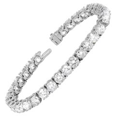 Pulsera de tenis clásica de 20,35 quilates