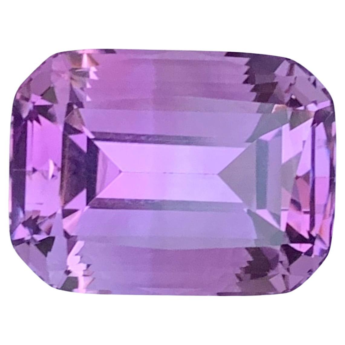 20.35 Carat Natural Loose Amethyst Cushion Shape Gemstone For Sale
