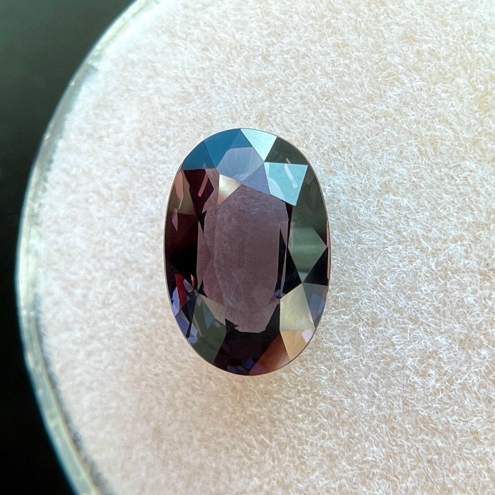 2.03ct Fine Deep Purple Spinel Natural Oval Cut 9.5x6.5mm Loose Rare Gem VS

Natural Deep Purple Spinel Gemstone.
Beautiful 2.03 Carat spinel with a deep purple colour. This spinel also has very good clarity, VS.
A clean stone with a very good oval