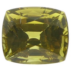 Chrysoberyl jaune rectangulaire de 2,03 carats du Brésil