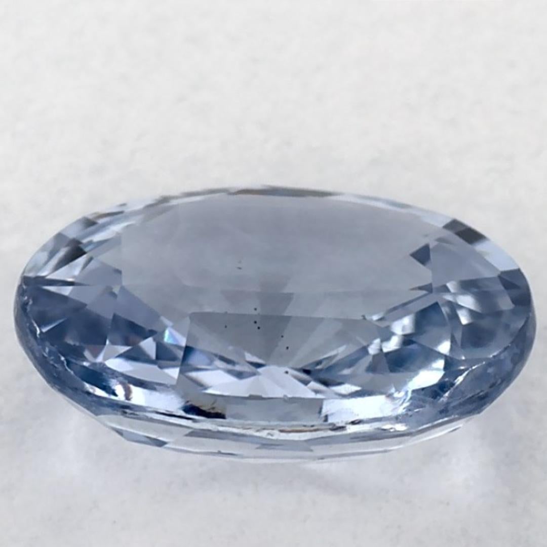 2.04 carati di zaffiro blu ovale sfuso In condizioni Nuovo in vendita a Fort Lee, NJ