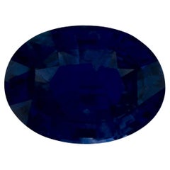 2.04 Ct Blue Sapphire Oval Loose Gemstone