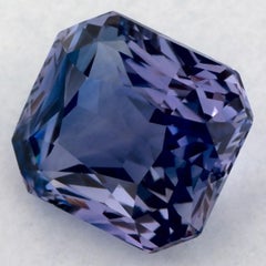 2.04 Ct Blue Sapphire Radiant Loose Gemstone