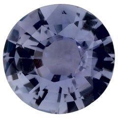 2.04 Karat Blauer runder Saphir, loser Edelstein