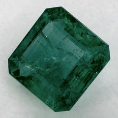 2.04 Karat Smaragd Asscher Lose Edelstein