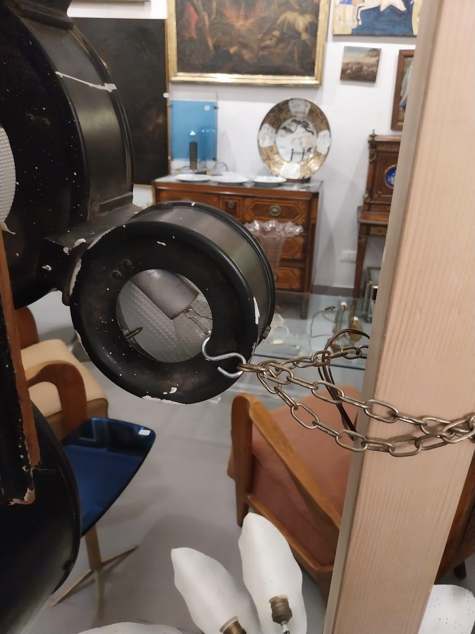 2045/b ceiling lamp by BBPR for Arteluce, 1960s For Sale 1